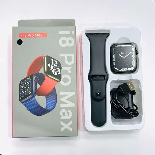 I8 pro max Smart Watch Black Color